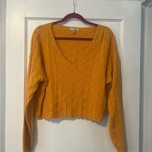 Amuse Society Pacifuc Coast Sweater, Size M, 100% Cotton